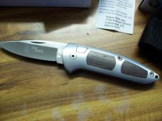 Vintage Boker Top Lock Automatic Solingen Large Exotic Cocobolo Wood UNUSED Box Sheath Papers