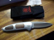 Vintage Boker Top Lock Automatic Solingen Large Exotic Cocobolo Wood UNUSED Box Sheath Papers