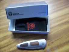 Vintage Boker Top Lock Automatic Solingen Large Exotic Cocobolo Wood UNUSED Box Sheath Papers