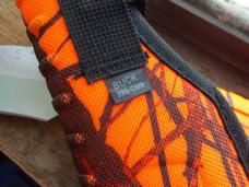 Buck 393 Knife Hunter Gut Hook Orange Blaze Mossy Oak 