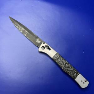 Benchmade 4170 Auto Fact AXIS Lock Knife Aluminum/CF
