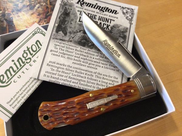 Great Eastern Cutlery R1342SB (GEC pattern 42) 2026 Remington Siver Bullet Lock Back Great Eastern Cutlery R1342SB (GEC pattern 42) 2026 Remington Siver Bullet Lock Back