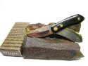 RARE BONANZA (BARRY WOOD) MICARTA COLT & SMITH & WESSON ETCHING ON BLADE MINT IN BOX 