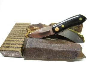 RARE BONANZA (BARRY WOOD) MICARTA COLT & SMITH & WESSON ETCHING ON BLADE MINT IN BOX 