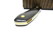 RARE BONANZA (BARRY WOOD) MICARTA COLT & SMITH & WESSON ETCHING ON BLADE MINT IN BOX 