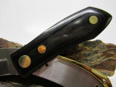 RARE BONANZA (BARRY WOOD) MICARTA COLT & SMITH & WESSON ETCHING ON BLADE MINT IN BOX 