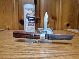 Great Eastern Cutlery 863221 Macassar Ebony Medium Rare. New, Mint in tube with button and wax paper