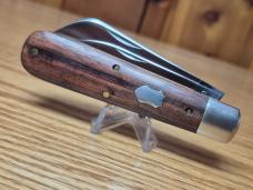 Great Eastern Cutlery 863221 Macassar Ebony Medium Rare. New, Mint in tube with button and wax paper