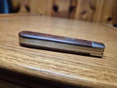Great Eastern Cutlery 863221 Macassar Ebony Medium Rare. New, Mint in tube with button and wax paper