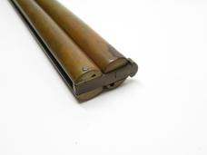 WWII ERA VERY LARGE SOLID BRASS BALISONG BUTTERFLY KNIFE EXCELLENT CONDITION