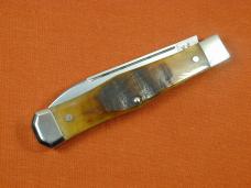 Titusville Cutlery Genuine Rams Horn Lexingtonian Coffin Jack Knife Rare 1 of 45 COA USA Made