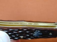 Weed & Co. Brown Jigged Bone Trapper Knife from Cooper Cutlery USA 5219BRJB