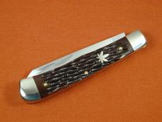 Weed & Co. Brown Jigged Bone Trapper Knife from Cooper Cutlery USA 5219BRJB