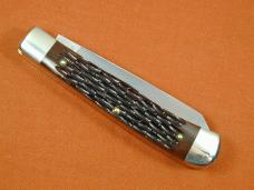 Weed & Co. Brown Jigged Bone Trapper Knife from Cooper Cutlery USA 5219BRJB