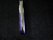 Beaver Falls Cutlery Co Smooth Appaloosa Purple Bone Jack Knife NIT Cooper Cutlery Made in USA A-PUR