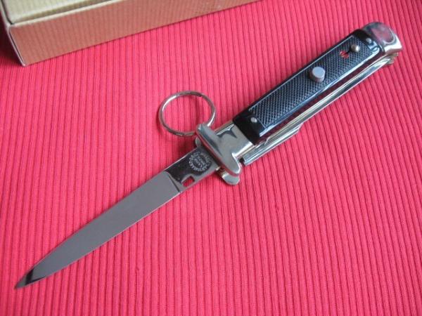 Vintage French Cartailler-Deluc 5 Blade Ring Pull Stiletto Knife - Mint in Box.