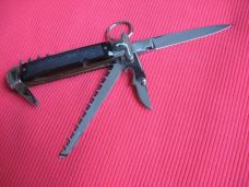 Vintage French Cartailler-Deluc 5 Blade Ring Pull Stiletto Knife - Mint in Box.
