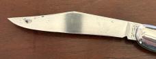 Beautiful Imperial Hammer Brand Toothpick Switchblade Knife, Candystripe Handle