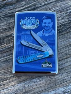 CASE XX ** 2021 PRESIDENT'S DAY ZIPPO LIGHTER - COA