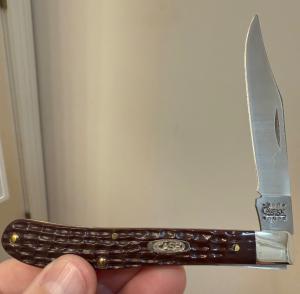 CASE XX USA 5254 SSP 1889-1989 CENTENNIAL GENUINE STAG LARGE