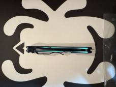 Spyderco Tenacious R.I.L. Frame Lock Knife Blue Titanium (3.4" Black)