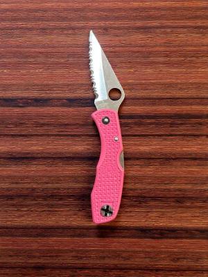 Spyderco Delica Clipit (ATS-55/FRN Scales)