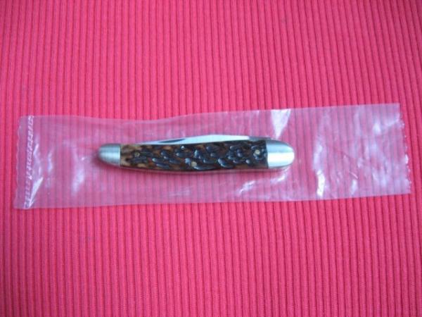 Vintage Italian Pick Bone Pocket Knife ITALY - New Old Stock !