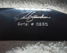 David (Dave) Yellowhorse Buck Model 112 Knife, California Limited edition SN 0250