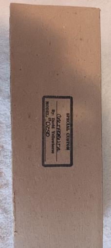 David (Dave) Yellowhorse Buck Model 112 Knife, California Limited edition SN 0250