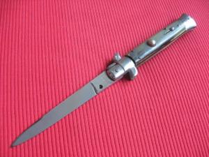 Vintage TRANSITIONAL 1960's Italian "INOX" STILETTO Switchblade Knife