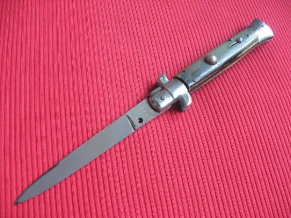Vintage TRANSITIONAL 1960's Italian "INOX" STILETTO Switchblade Knife