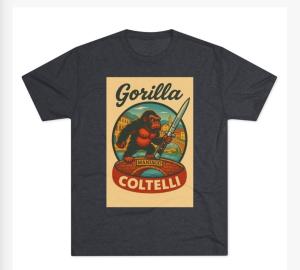 Gorilla Coltelli T-Shirt