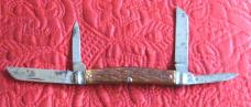 BOKER 4 blade Congress w/Bone scales. UNSHARPENED