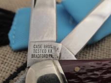Case Classic 1990 Red Bone 3 Backspring Whittler Pattern # 63109