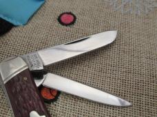 Case Classic 1990 Red Bone 3 Backspring Whittler Pattern # 63109