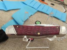 Case Classic 1990 Red Bone 3 Backspring Whittler Pattern # 63109