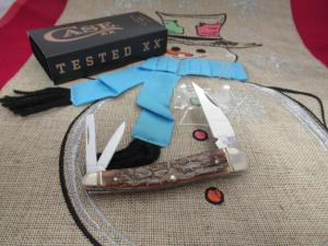 Case XX Mammoth Ivory Seahorse Whittler Pattern # I355 WH  SS
