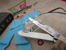 Case XX Mammoth Ivory Trapper Pattern #0I254   SS