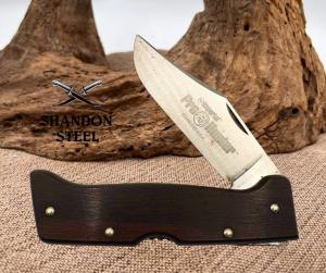 IMPERIAL PRO HUNTER USA Stainless Vintage ClipPoint Hunting Knife Lockback  44
