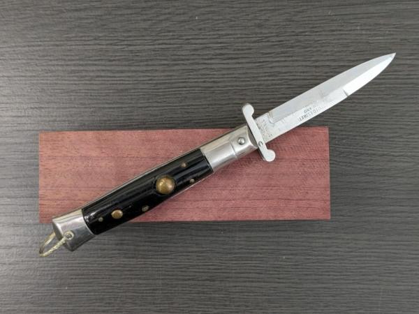 Vintage Rizzuto Estileto Milano 7" Switchblade Standard Guard Vintage Rizzuto Estileto Milano 7" Switchblade Standard Guard