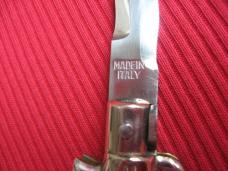 Vintage "MADE IN ITALY" 1960's Kriss 8" Italian Manual STILETTO Knife.