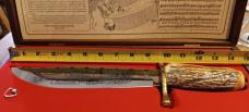 Case XX The Star Spangled Banner 175th Anniversary Knife 1814 - 1989 w/ music box.