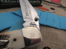 Case XX 2004 CCC Bone Stag Mid-folding Hunter Pattern # 6.51265LC SS