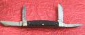 KUTMASTER 4 bl Congress w/jigged black plastic scales, Unsharpened