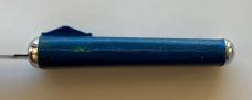Vintage Blue Top Automatic Out The Front (OTF) Switchblade Knife, Unused