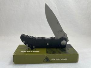 LONE WOLF KNIVES LD14920-PLN Harsey D2 Double-Action Auto Liner Lock w/ OMP BOX
