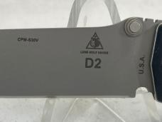 LONE WOLF KNIVES LD14920-PLN Harsey D2 Double-Action Auto Liner Lock w/ OMP BOX