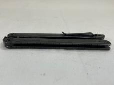 2015 BROUS BLADES Black Powder Coated Balisong Butterfly (1 of 500) w/ OMP BOX