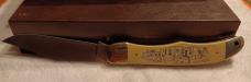 Schrade + USA KD Kachina Limited Edition knife w/ sheath. SN 07845 of 10,000