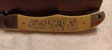 Schrade + USA KD Kachina Limited Edition knife w/ sheath. SN 07845 of 10,000